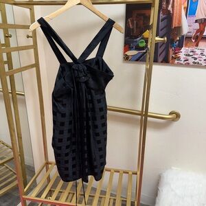 Marc By Marc Jacobs Black Backless Dress